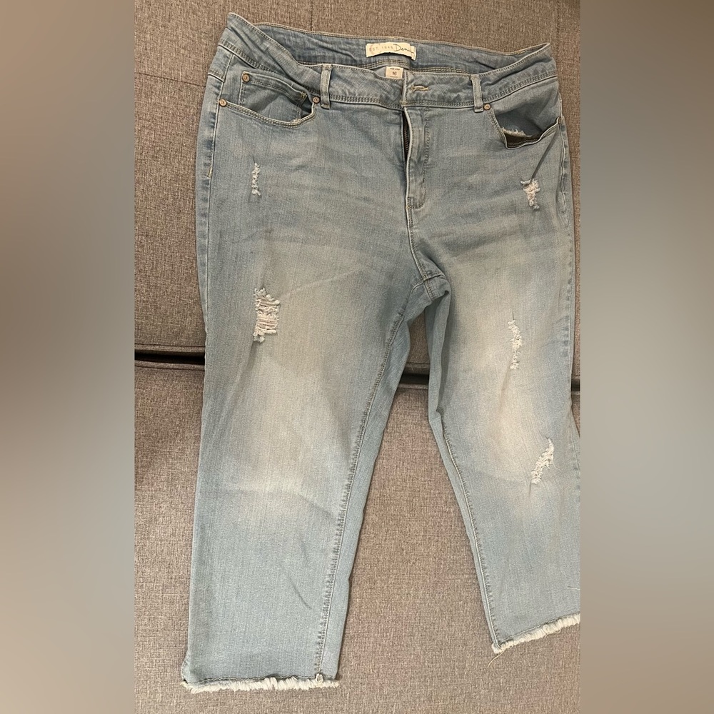 Cropped jeans curvy 16